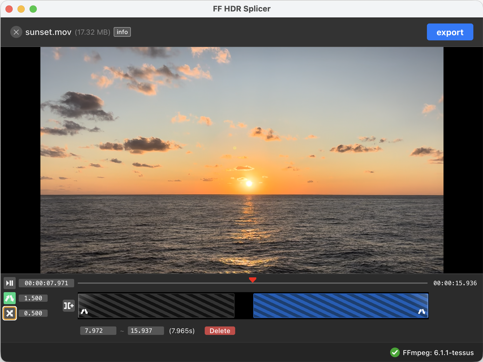 FF HDR Splicer